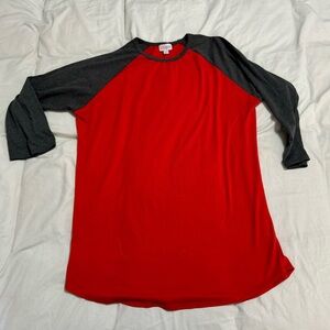 LulaRoe Baseball Tee - XL